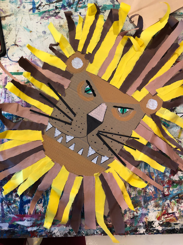ArtCreativity Construct Your Own Lion Art Project, DIY Art Kit for Kid · Art  Creativity
